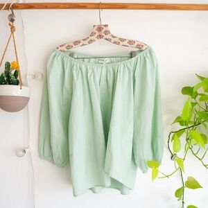 Apiece Apart 100% Organic Cotton Blouse